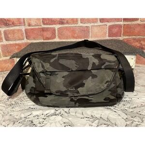 Lululemon All Night Festival Bag Camo Black & Gray Crossbody Purse